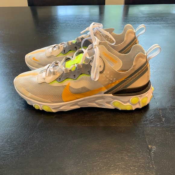 Nike React Element 87 - Laser Orange Light Orewood - Picture 2 of 8